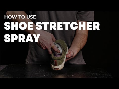 How to use Boot Stretch Spray for Leather, Suede, Nubuck &amp; Footwear.