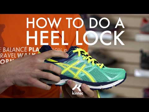 Heel Lock Lacing Technique | Kintec: Footwear + Orthotics