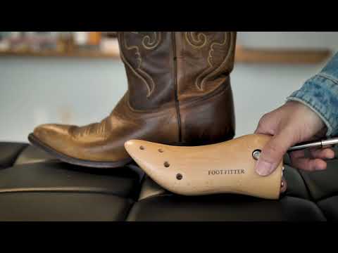 FootFitter Premium Professional Western Cowboy Boot Stretcher