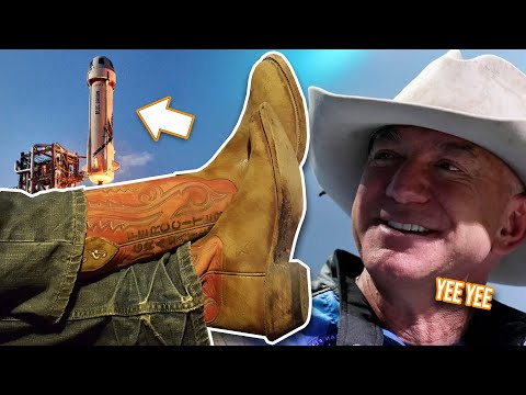The Cowboy Boots Jeff Bezos Wore To Space