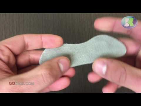 Cure your heel pain with the DR JK Fabric Heel Grips HeelPal! (BD04)