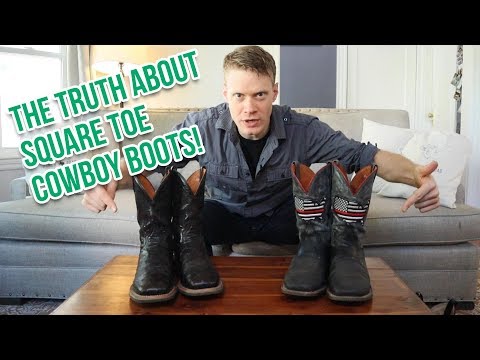 The TRUTH about Square Toe Cowboy Boots