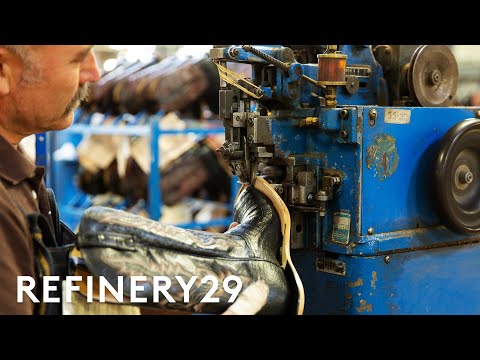 How $1,500 Cowboy Boots Are Made | How Stuff Is Made | Refinery29