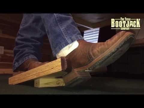Using The Texas Boot Jack