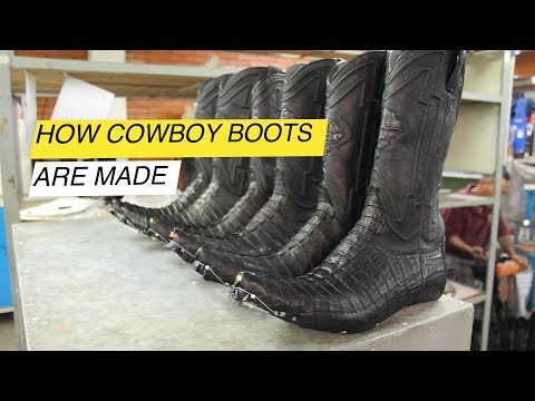 How Cowboy Boots are Made
