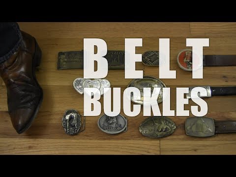 What to Wear with Cowboy Boots: BELT BUCKLES!