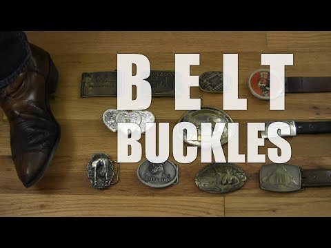 What to Wear with Cowboy Boots: BELT BUCKLES!