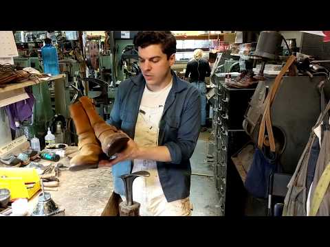 Red Wing Rough Out Engineer Boot Resole