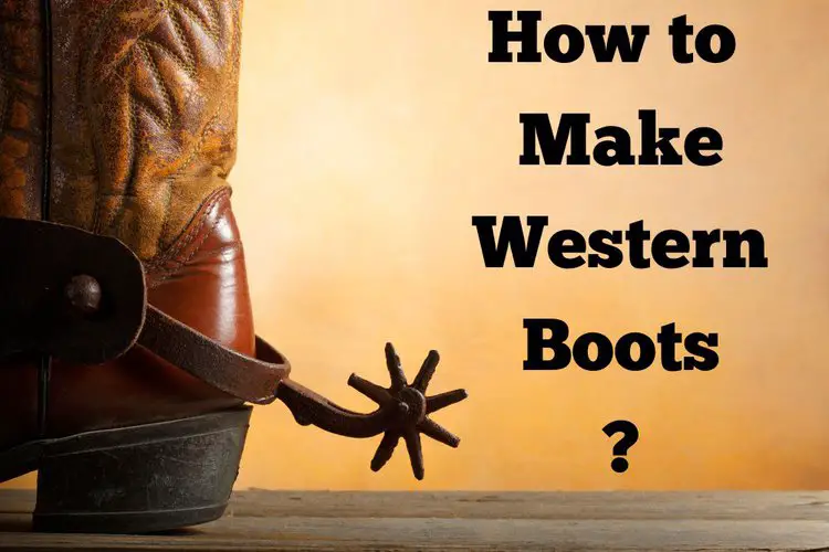 the back heel of cowboy boots and the title