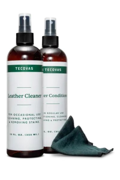 Leather Care Kit includes Leather Cleaner and Conditioner with Cloth from Tecovas