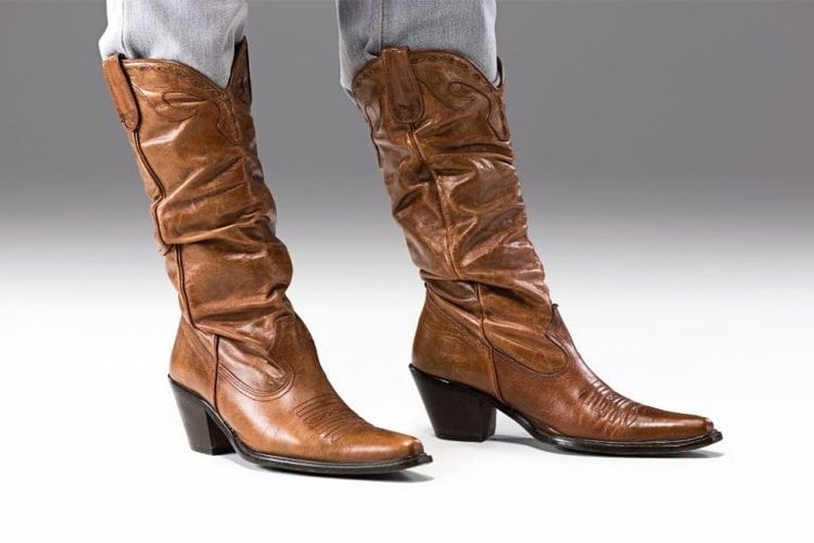 narrow calf otk boots