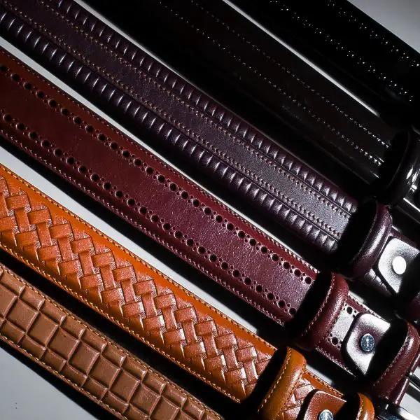 Leather belts