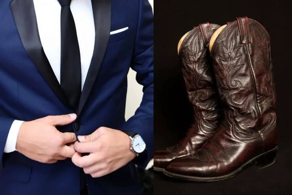 Can You Wear Cowboy Boots With a Suit?