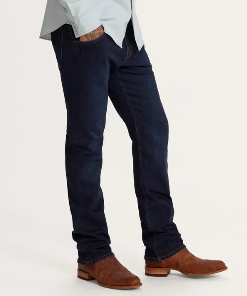 Men's Premium Standard Jeans (Side)