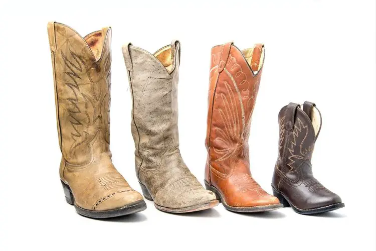 different height of cowboy boots