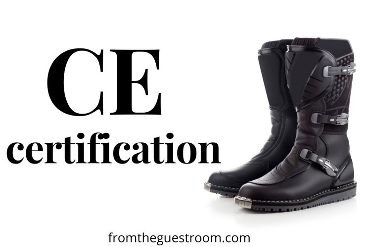 motorcycle boots and CE certification