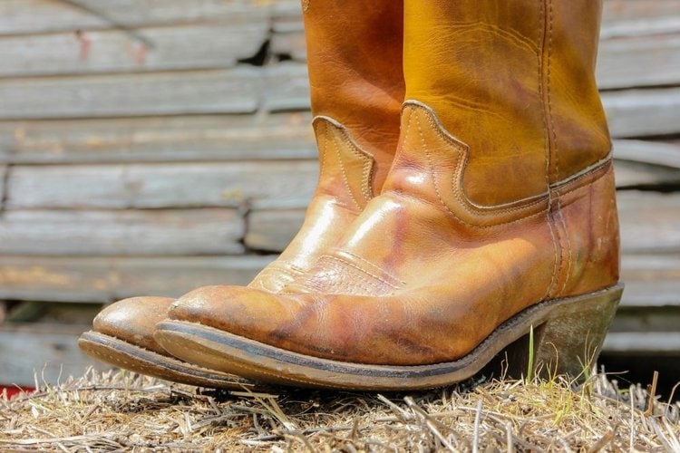 A pair of cowboy boots