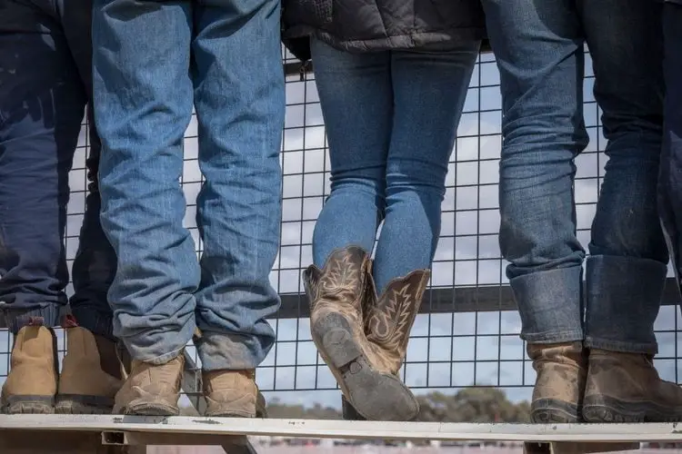 People wear bootcut jeans