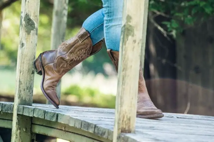 Do Cowboy Boots Make Your Feet Look Big? From The Guest Room