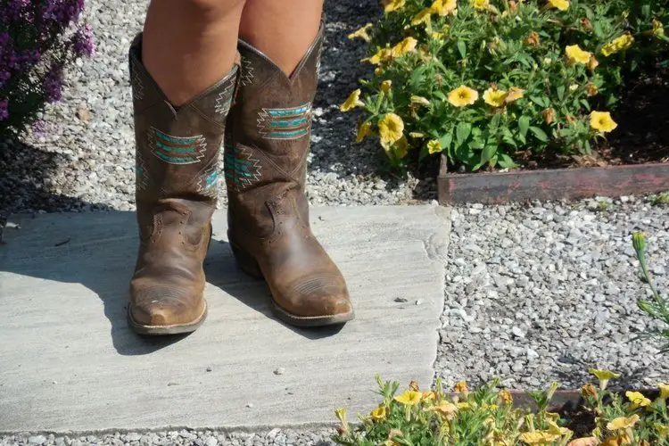 Women wear cowboy boots