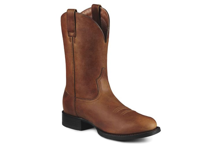 a brown cowboy boot