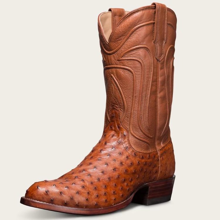 The Wyatt boots from Tecovas with hand-corded shaft