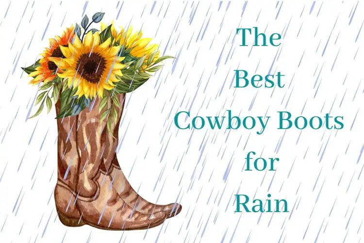 Cowboy Boots and Rain