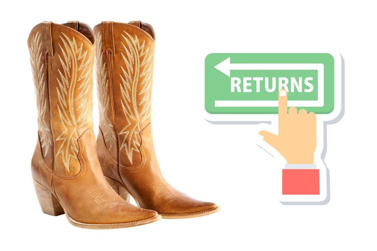 return new uncomfortable cowboy boots