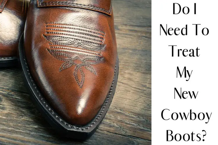 A pair of well-polishing cowboy boots and the title