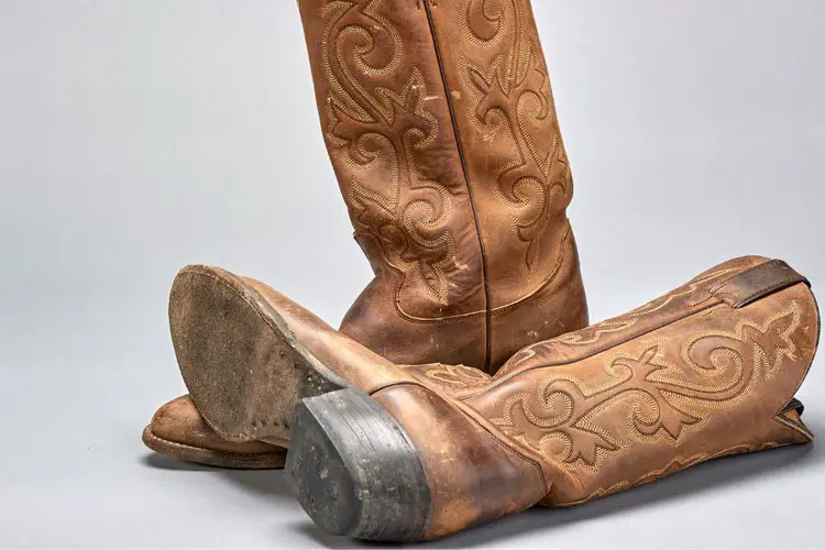 cowboy boots need replacing the heel
