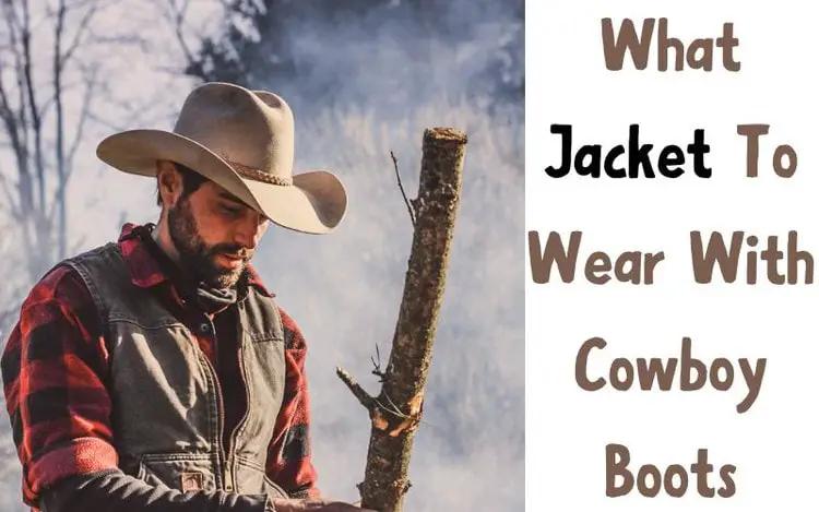 Man wear jacket and the title