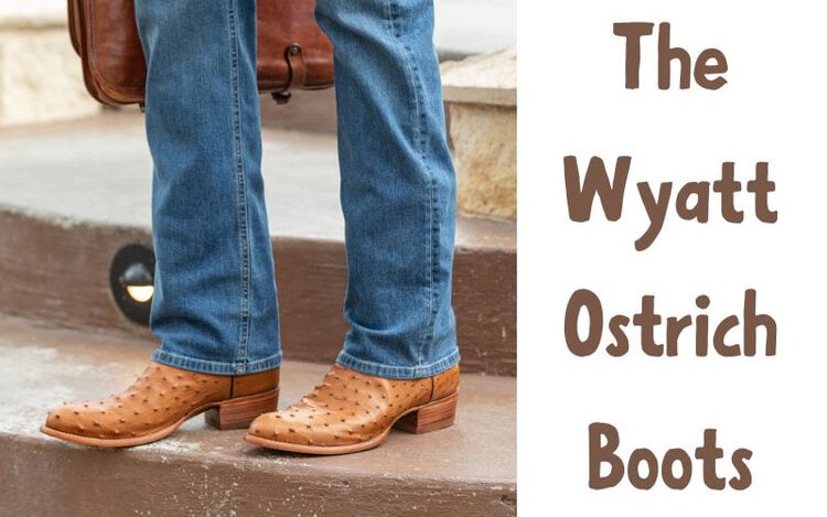 The Wyatt Ostrich Boots 