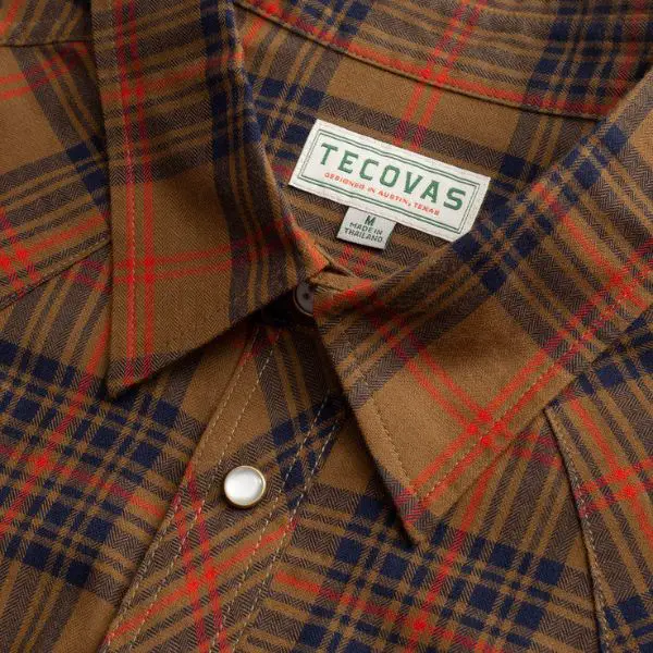 A Tecovas pearl snap shirt