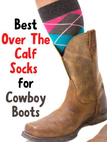 Best Over The Calf Socks for Cowboy Boots