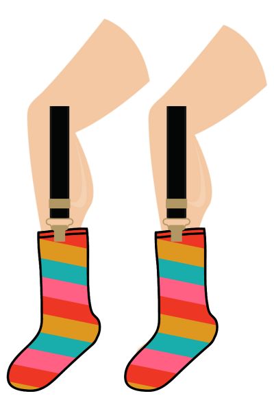 sock suspenders