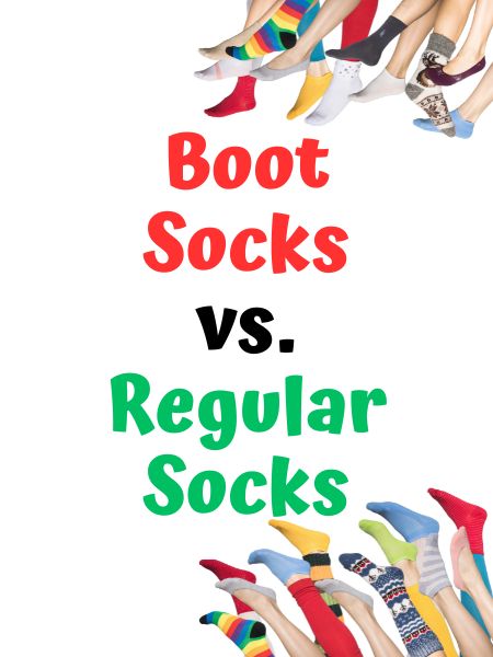 Boot socks vs regular socks (2)
