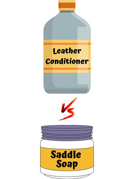 Is Leather Conditioner The Same As Saddle Soap?