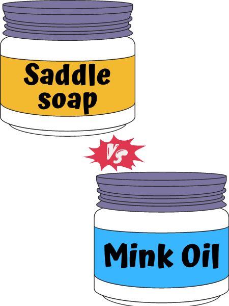 Saddle soap vs Mink oil