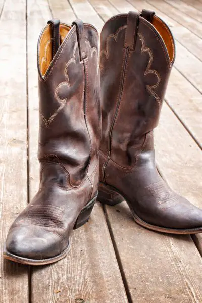 cowboy boot slouching shafts