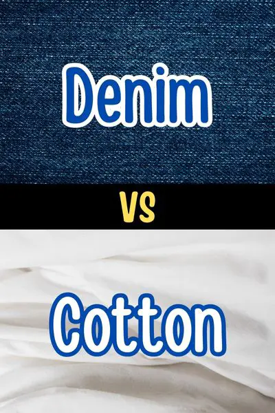 Denim vs cotton