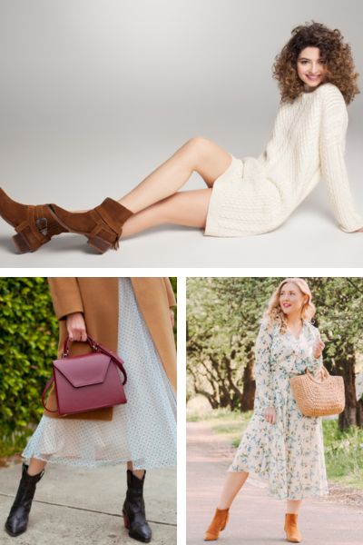 Ankle Cowboy Boots with Dresses: Styling Guide and Outfit Ideas