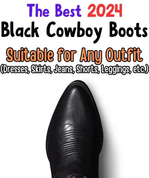 The Abby Cowboy Boots (Black)