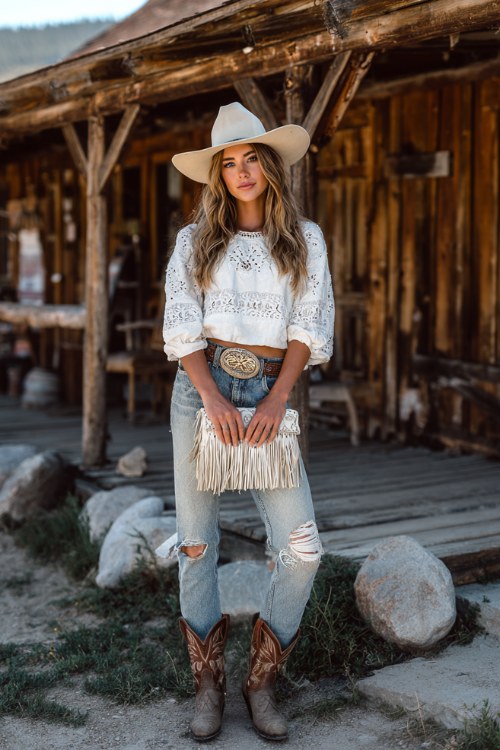 60 Cowboy Boots Outfit Ideas For Country Concerts Chic Fun And