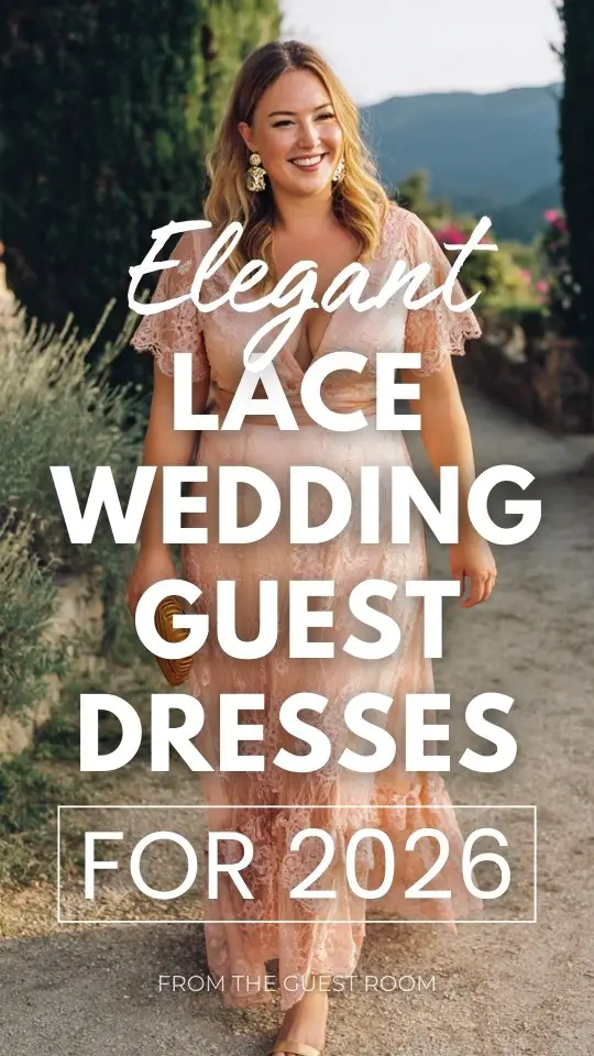 60+ Stunning Lace Wedding Guest Dresses for an Unforgettable Look