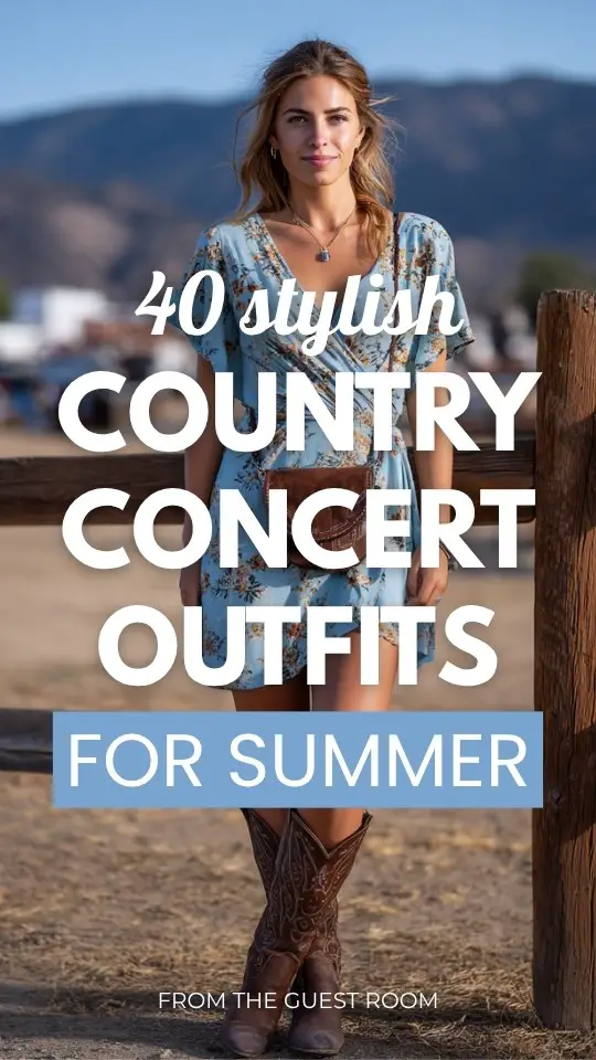 40 Summer Country Concert Outfits You’ll Love for the Whole Season