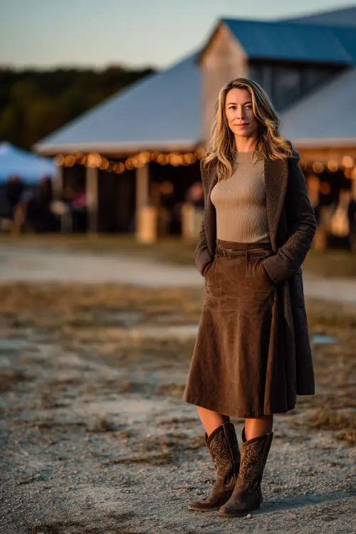 15+ Fall Country Concert Outfits for Women over 50 that Prove Age Is Just a Number