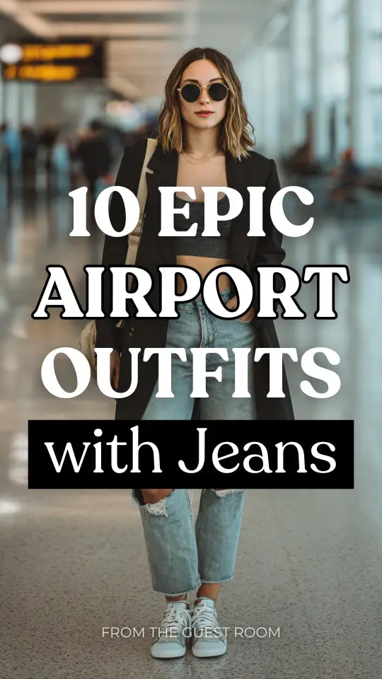 10 Airport Outfits with Jeans: Relaxed Looks That Still Look Good
