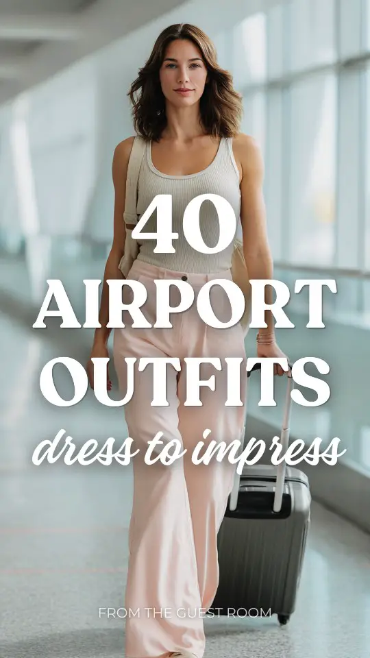 40 Airport Outfits for Every Type of Trip