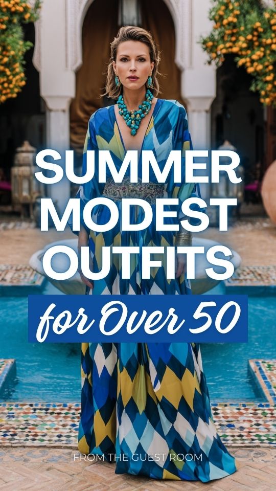 10 Summer Modest Outfits for Women over 50: Classy Styles with Beautiful Coverage