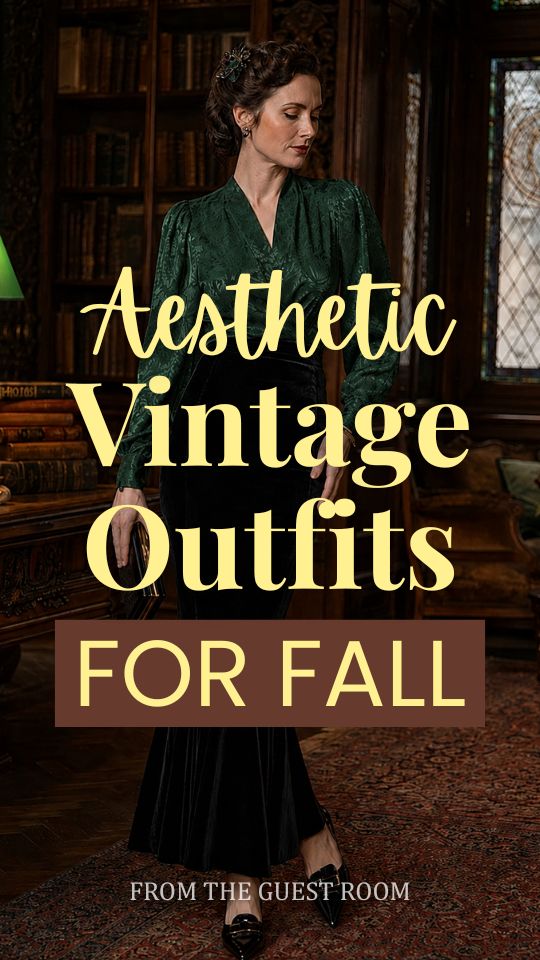 Vintage Fall Outfit Aesthetic: 10 Chic Autumn Looks to Try